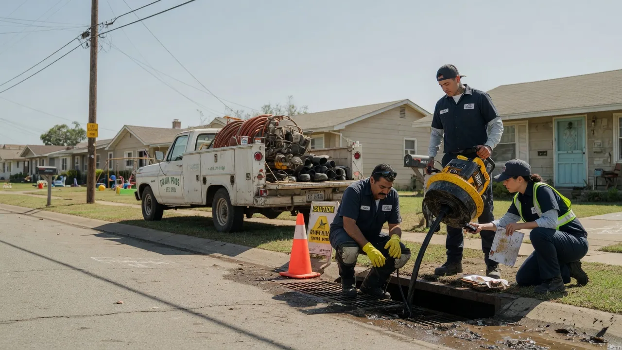 Drain Cleaning in Bourneville, OH near me